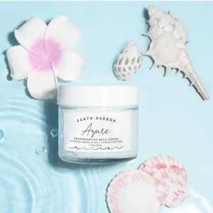 NIB Earth Harbor Azure Regenerative Neck & Chin Cream 2 fl Oz Full Size